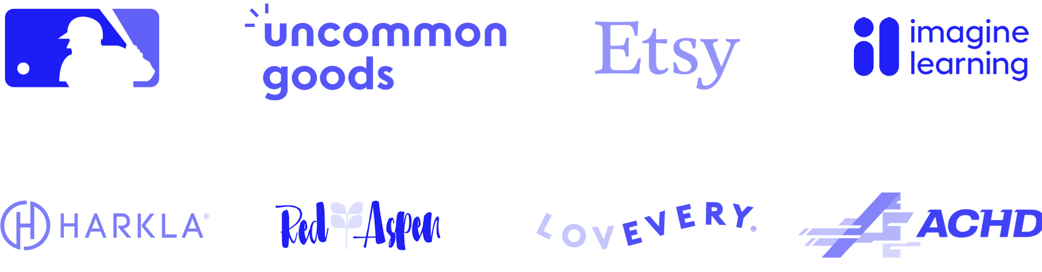 Partner brand logos